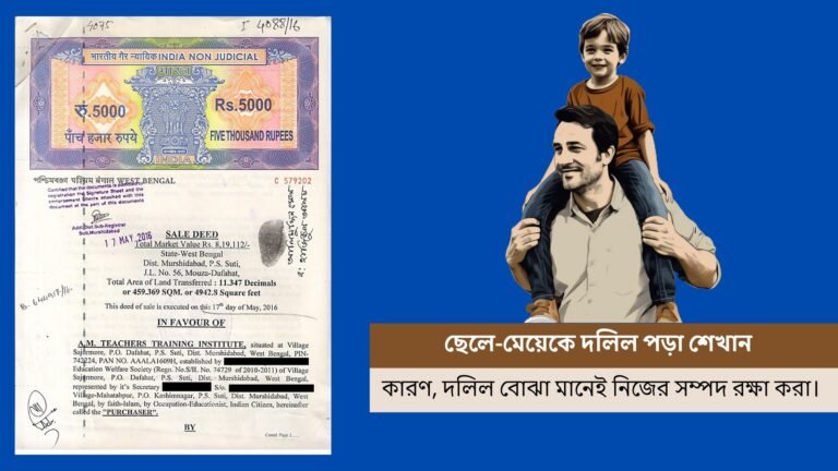 জমির দলিল পড়া শেখা: ভারতের প্রপার্টি ডকুমেন্ট বোঝার সহজ গাইড (Land Deed Guide in India)