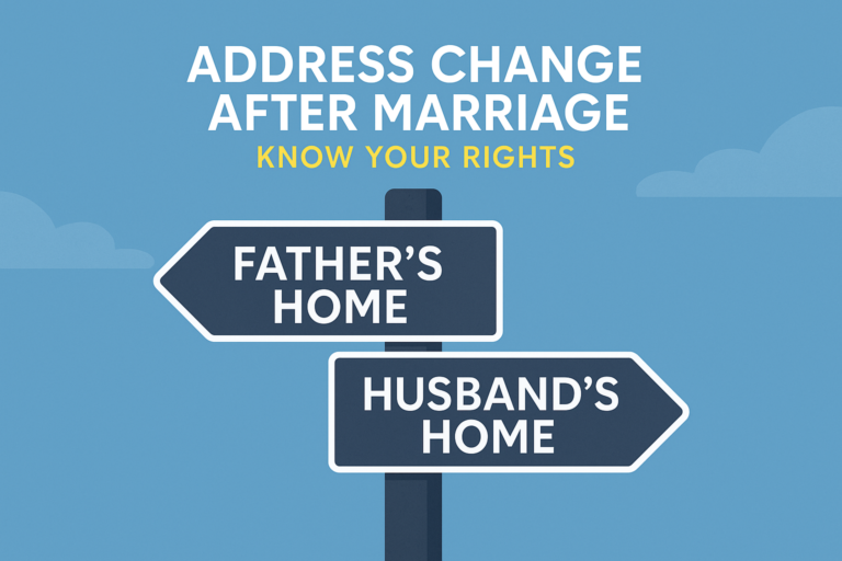 SELF-DECLARATION FROM THE HEAD OF FAMILY (HOF) FOR SHARING ADDRESS WITH IMMEDIATE FAMILY MEMBER RESIDING AT THE SAME ADDRESS