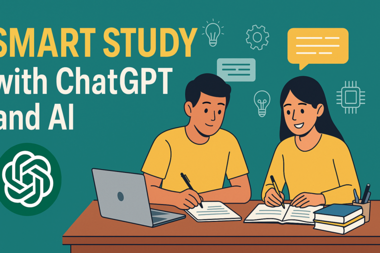 AI ও ChatGPT দিয়ে স্মার্ট স্টাডি: ২০২৫ সালের শিক্ষার্থীদের জন্য গাইড!