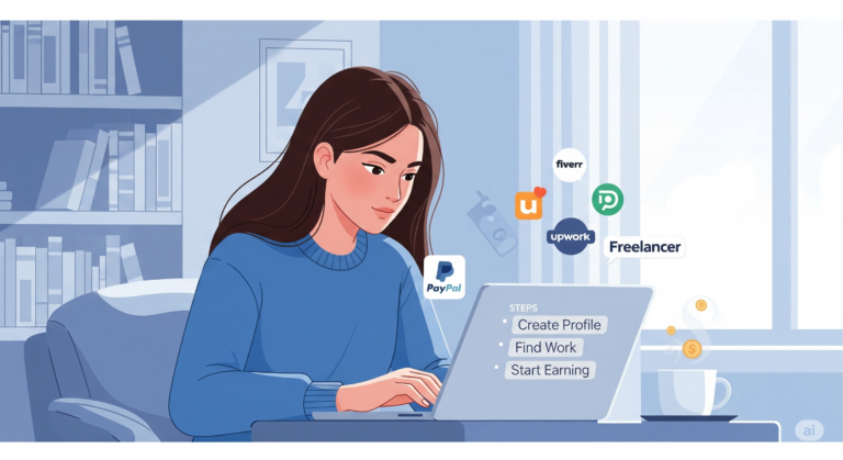 কীভাবে Freelancing শুরু করবেন ছাত্রাবস্থাতেই? | Step-by-Step Guide for Students to Start Freelancing