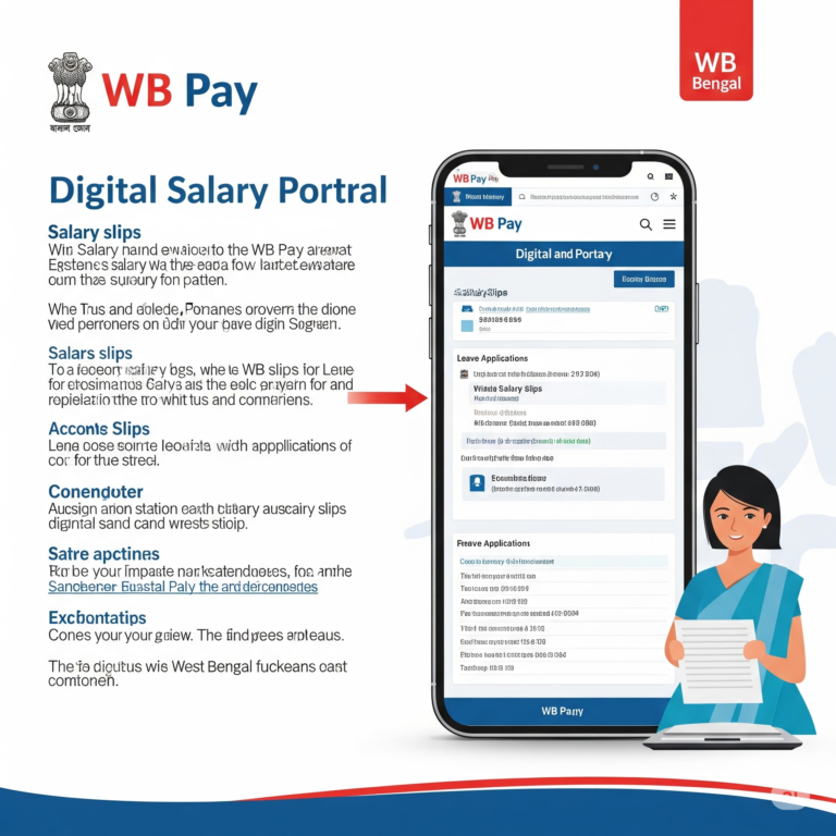 WB Pay – পশ্চিমবঙ্গের ডিজিটাল বেতন পরিষেবা (A Complete Guide to West Bengal’s Digital Salary Portal for Government Employees)