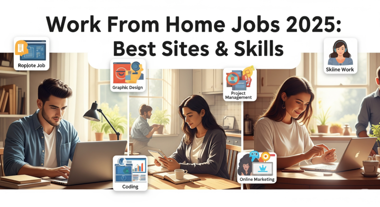 2025 WORK FROM HOME: সেরা সাইট ও দরকারি স্কিল