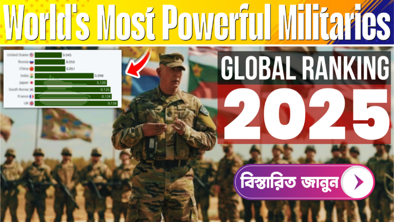 World’s Most Powerful Militaries in 2025: Full Global Firepower Ranking