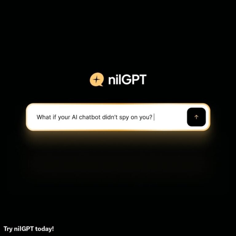 নতুন যুগের প্রাইভেসি-বান্ধব AI — nilGPT এখন আলোচনার শীর্ষে!