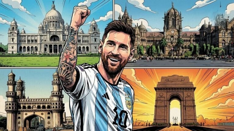 কলকাতা, হায়দ্রাবাদ, মুম্বাই ও দিল্লি— চার শহরে Messi-এর Historic India Tour (13–15 December)