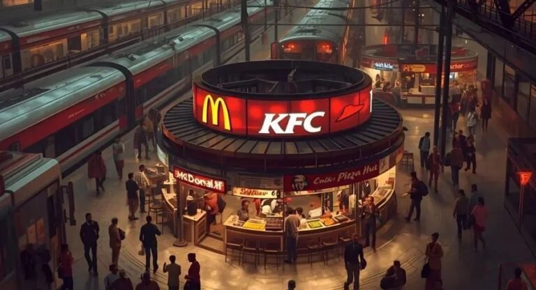 রেলস্টেশনে McDonald’s, KFC, Pizza Hut, Haldiram’s Indian Railways এর নতুন সিদ্ধান্তে কী বদলাতে চলেছে যাত্রীদের অভিজ্ঞতা?