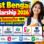 West Bengal Scholarship 2026: মাধ্যমিক ও উচ্চমাধ্যমিক পাশ ছাত্রছাত্রীদের Government Scholarship List, Eligibility ও Apply Online